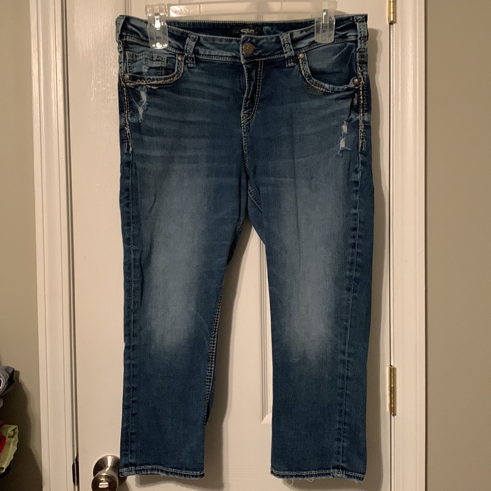 COPY - Silver Elyse Capri Size 14/22.5